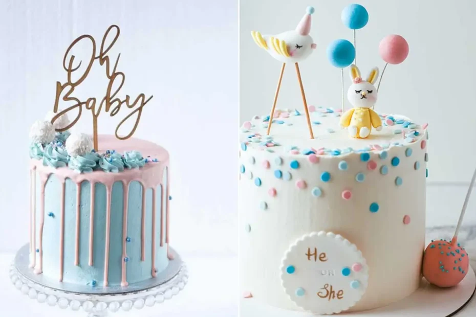 baby shower cake boy